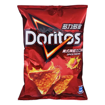 Doritos Spicy Nacho Cheese Flavor (China)