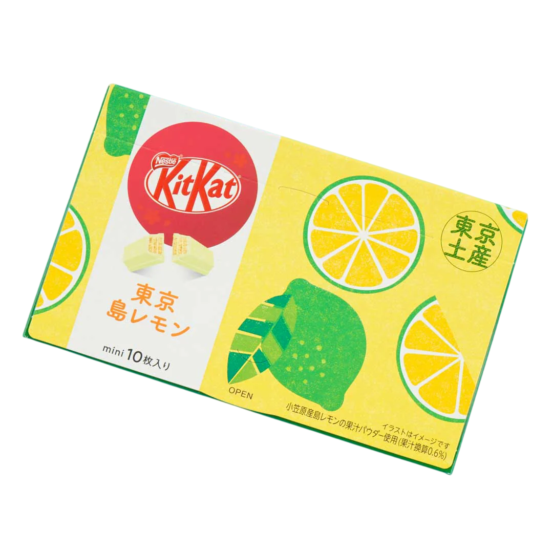 KitKat Tokyo Island Lemons Mini Wafer Box (Japan)