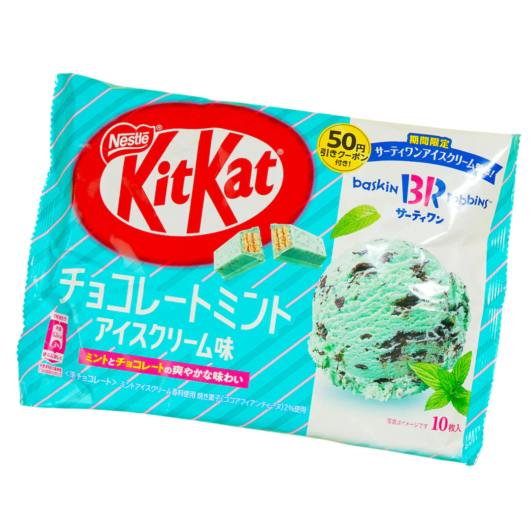 KitKat x Baskin Robbins Choco Mint Ice Cream (Japan)