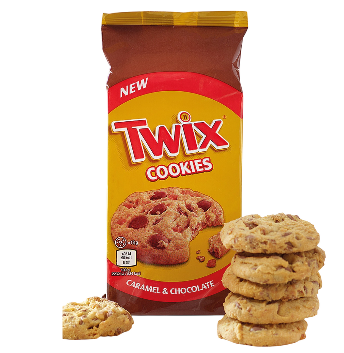 Twix Cookies Caramel & Chocolate (UK)