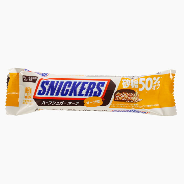 Snickers Less Sugar Oats 12pck x 38g (Japan)