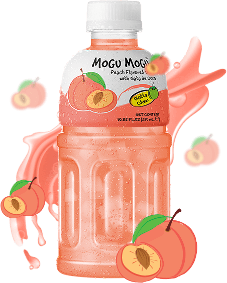 Mogu Mogu Peach Nata de Coco 320ml