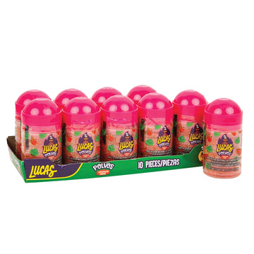 Lucas Polvos Watermelon Powder Candy 10pck x 20g Mexico