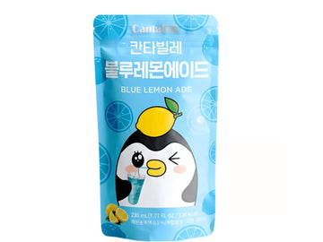 Cantabile Blue Lemon Ade Pouch Drink pack of 10x230ml (Korea)