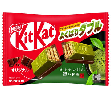 Kitkat Double Original & Matcha (Japan)