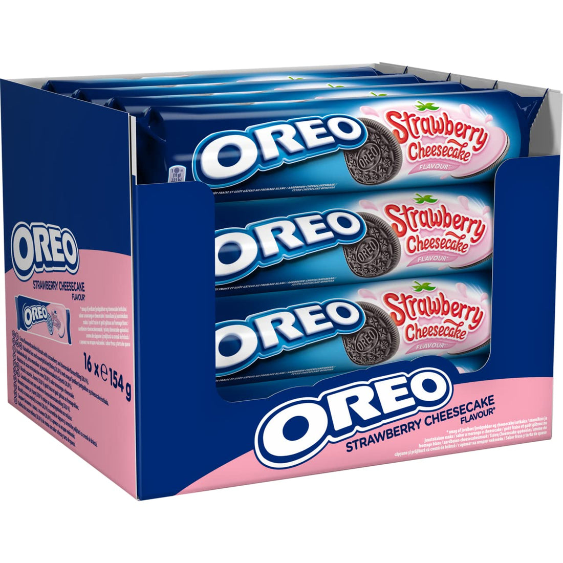 Oreo Cookie Strawberry Cheesecake (European)