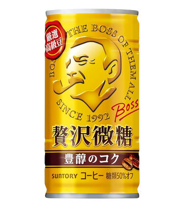 Suntory Boss Luxury Coffee Less Sugar (Japan)