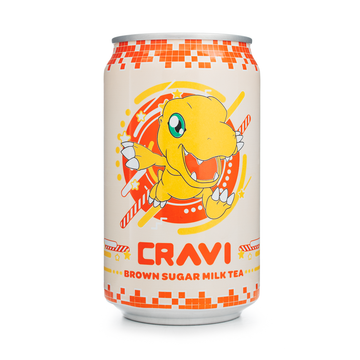 Digimon Milk Tea Brown Sugar 315ml (Taiwan)