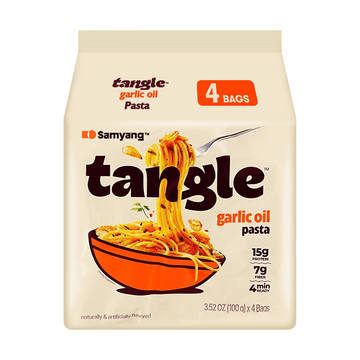 Tangle Garlic Oil Pasta 4pck (Korea)