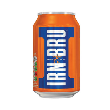 Barr IRN-BRU Soft Drink 330ml Can