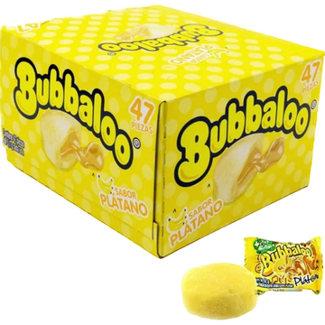 Bubbaloo Chewing Gum Banana 47pcs
