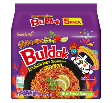 Buldak Habanero Lime Ramen 5pck