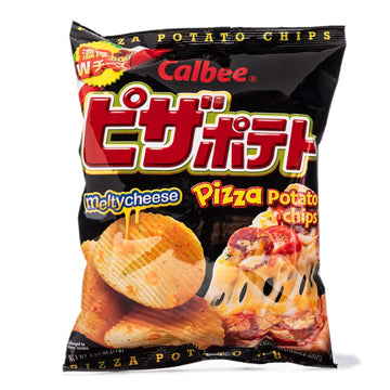 Calbee Pizza Potato Chips 72g (China)