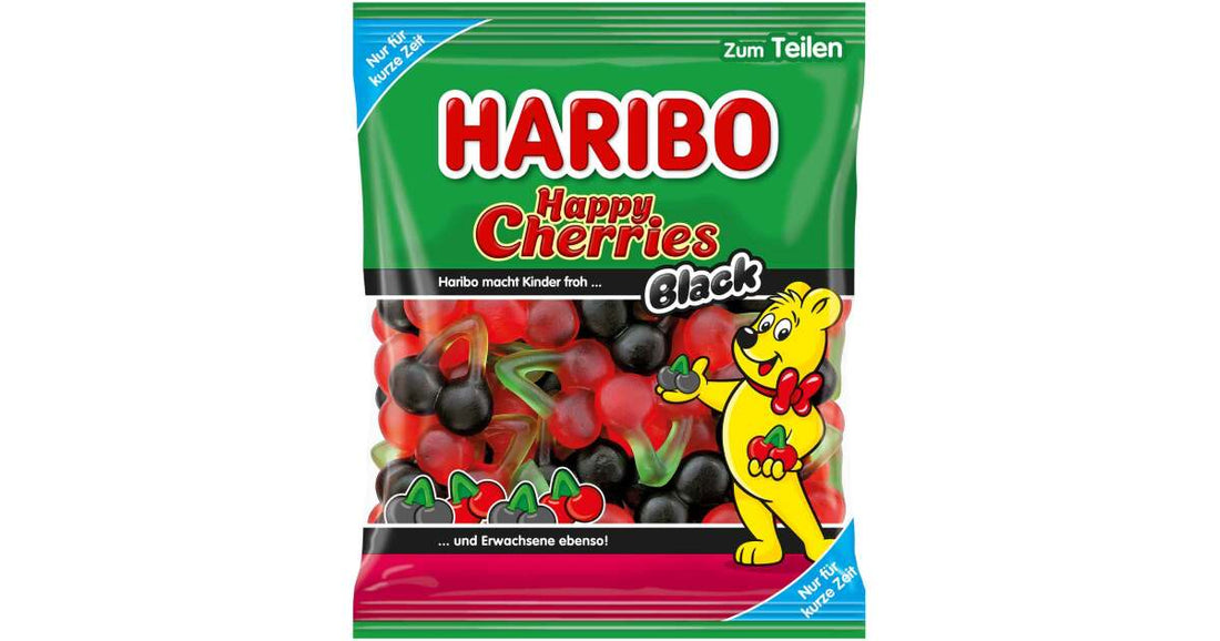 Haribo Happy Cherries Black 175g (Germany)