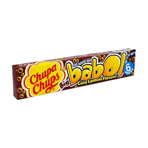 Chupa Chups Big Babol Cola Lemon 20pck (Netherlands)