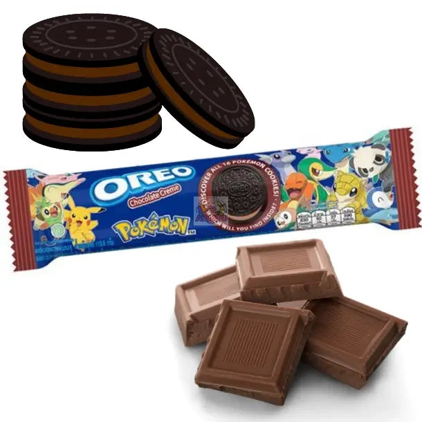 Oreo Pokemon Chocolate Cream Cookies