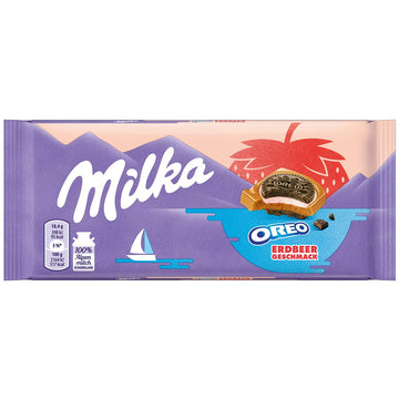 Milka Oreo Strawberry Sandwich 92g (European)