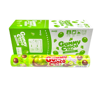 Meiji Gummy Choco Green Grape Flavor (Japan)