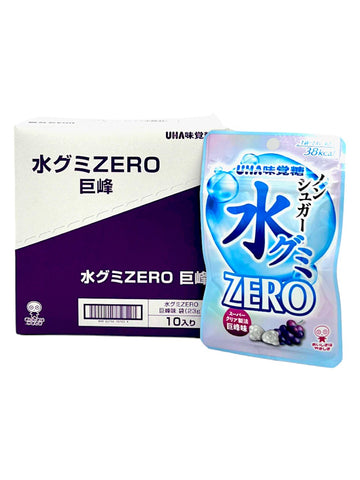UHA Water Gummy Zero Grape Pack of 10 (Japan)