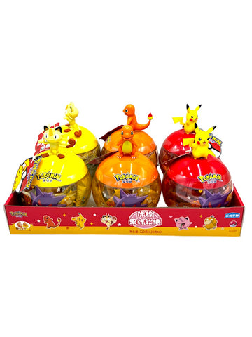 Leda-Pokemon Doll Assorted Gummies Mixed Fruit Pack of 6