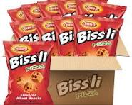 Osem Bissli Pizza Flavor Wheat Snacks 72g (Israel)