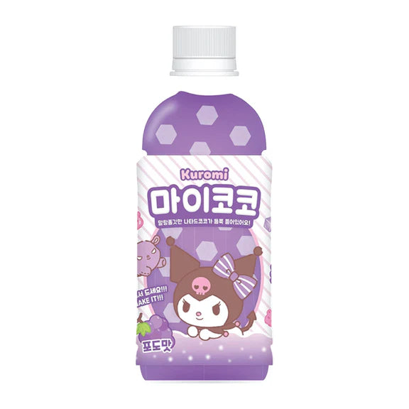 Kuromi Mycoco Grape Flavor 340ml (Korea)