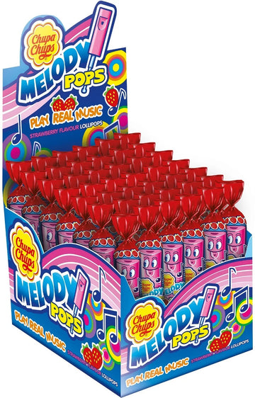 Chupa Chups Melody Pop Strawberry(48pk)