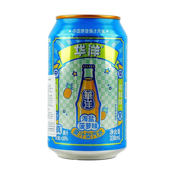 Huayang Soda Sea Salt Pineapple 330ml (China)
