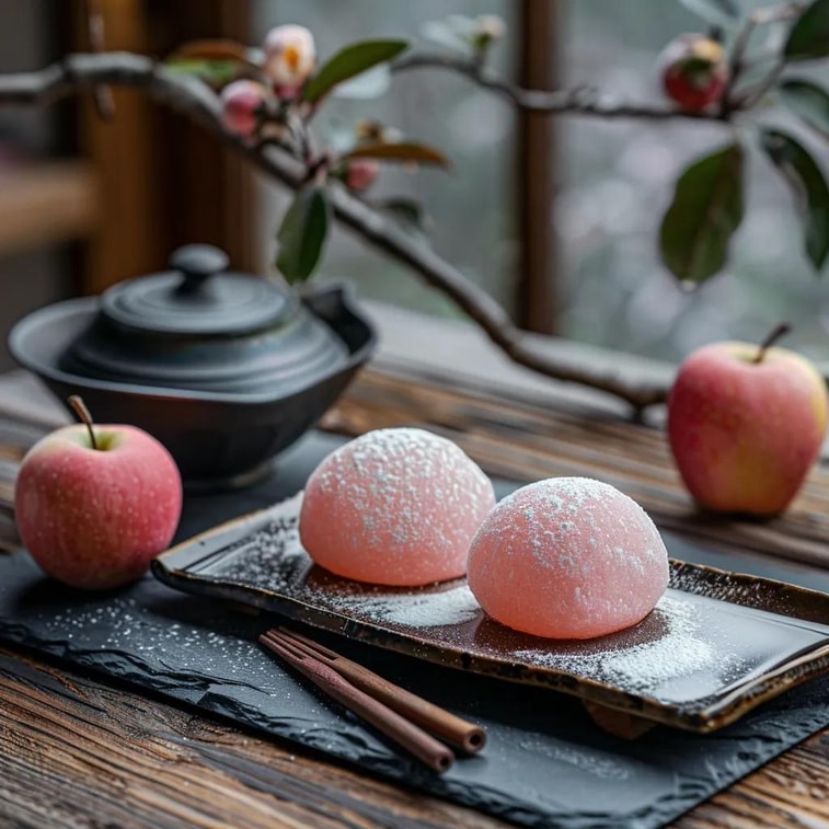 Kubota Baked Soft Mochi - Apple Flavor 200g (Japan)