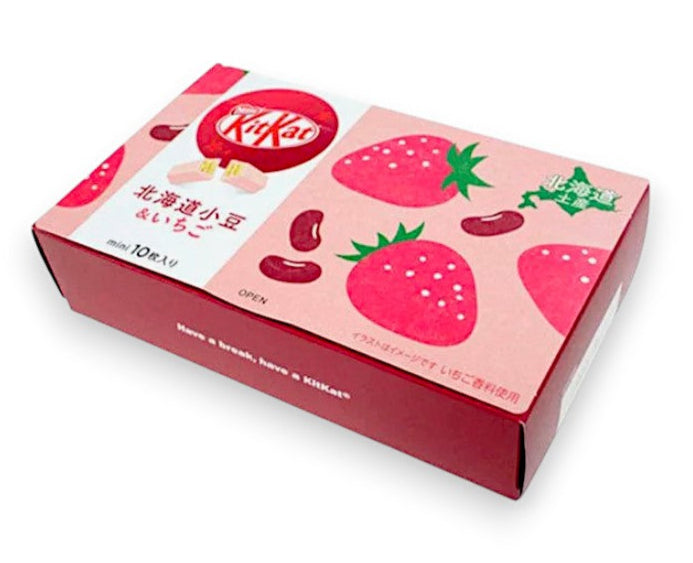 KitKat Hokkaido Azuki & Strawberry Mini Wafer Box (Japan)