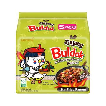 Buldak Spicy Chicken Jjajang Ramen 5pck