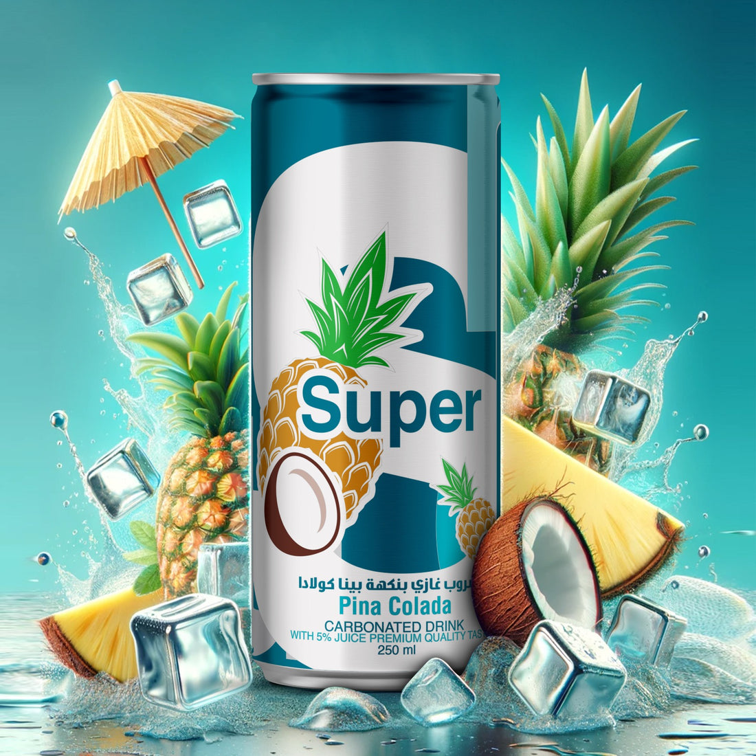 Super Natural Fizzy Drink 250ml