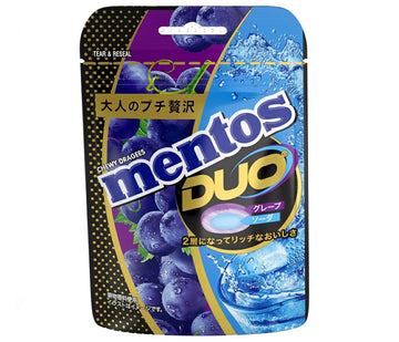 Mentos Duo Grape & Soda Soft Candy 10pck x 45g (Japan)