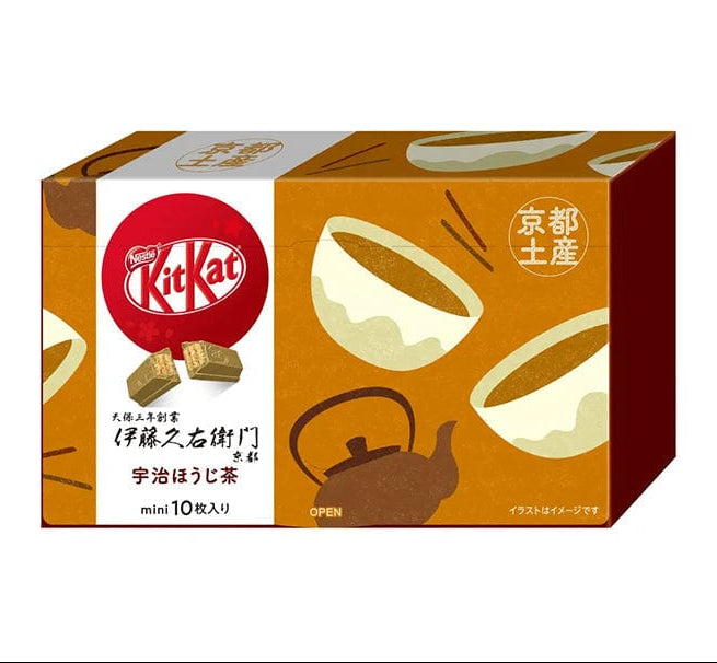 KitKat Ito Kuemon Uji Hojicha Mini Wafer Box (Japan)