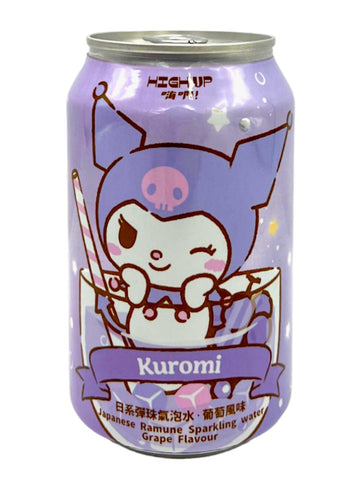 Kuromi Ramune Soda Grape Flavor 330ml