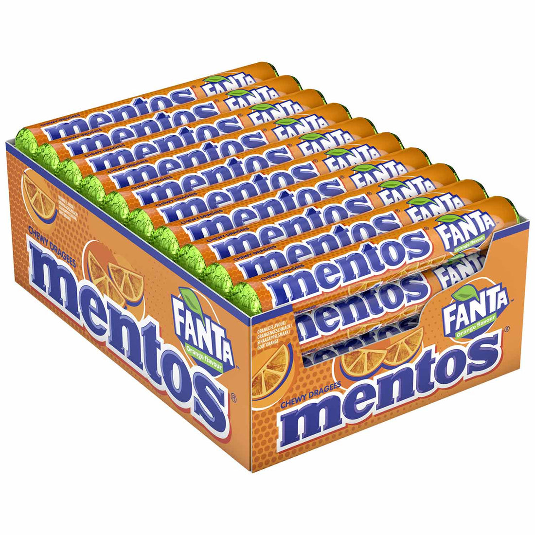 Mentos Fanta Orange 40pck (Netherlands)