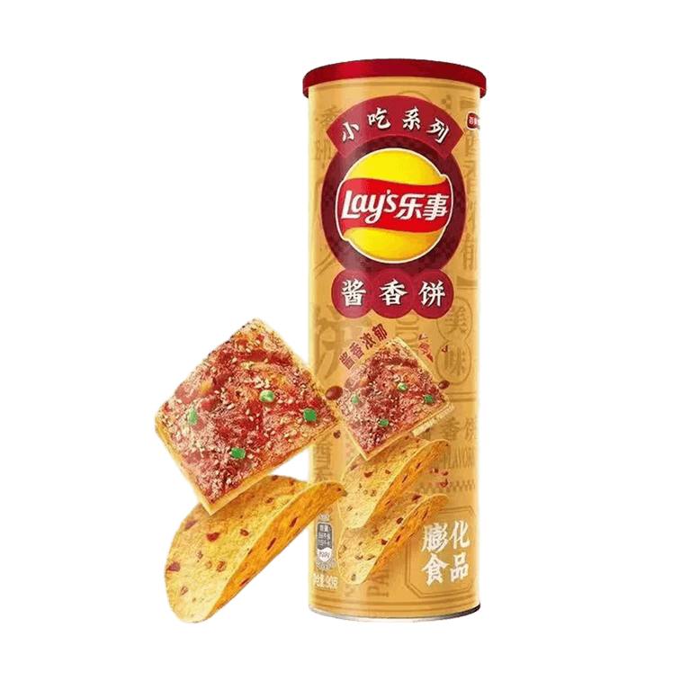 Lays Chips Bean Sauce Flavored Pancake 90g (Limited Edition)
