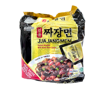 Paldo Jjajangmen w/ Black Bean Sauce 4pck (Korea)