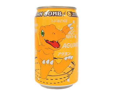 Digimon Adventure-Agumon Banana Soda 330ml (Taiwan)
