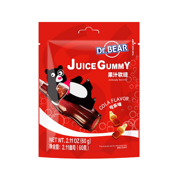 XFJ Dr. Bear Cola Flavor Juicy Gummy 10pck (China)