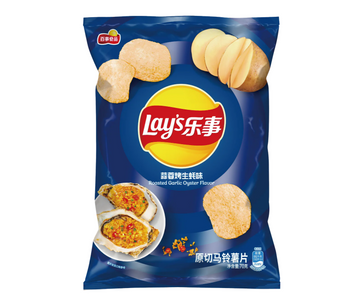 Lays Chips Roasted Garlic Oyster 70g