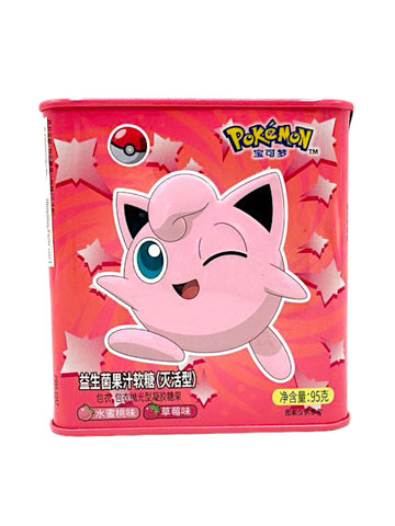 Pokemon Vitamin C Candy Strawberry & Peach 95g (6pck)