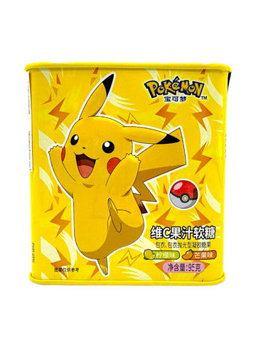 Pokemon Vitamin C Candy Lemon & Mango 95g (6pck)