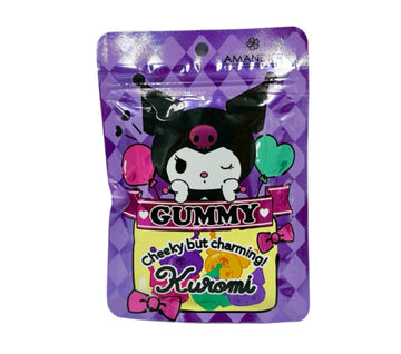 Kuromi Shaped gummies - Berry Mix Flavor 28g (Taiwan)
