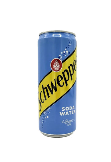 Schweppes Soda Water 330ml (Poland)