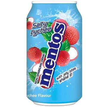 Mentos Salty Lychee w/ Jelly Bites 340ml (Korea)