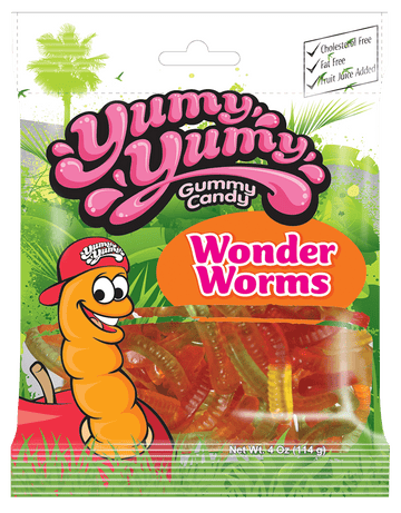 Yumy Yumy Gummy Candy Sweet Wonder 12pck Worms Türkiye