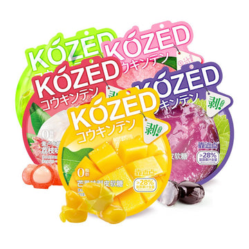 Kozed Peelable Gummy 3D Assorted Flavors 75g (China)