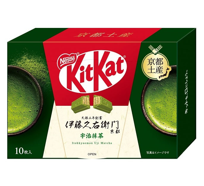 KitKat Ito Kuemon Uji Matcha Mini Wafer Box (Japan)
