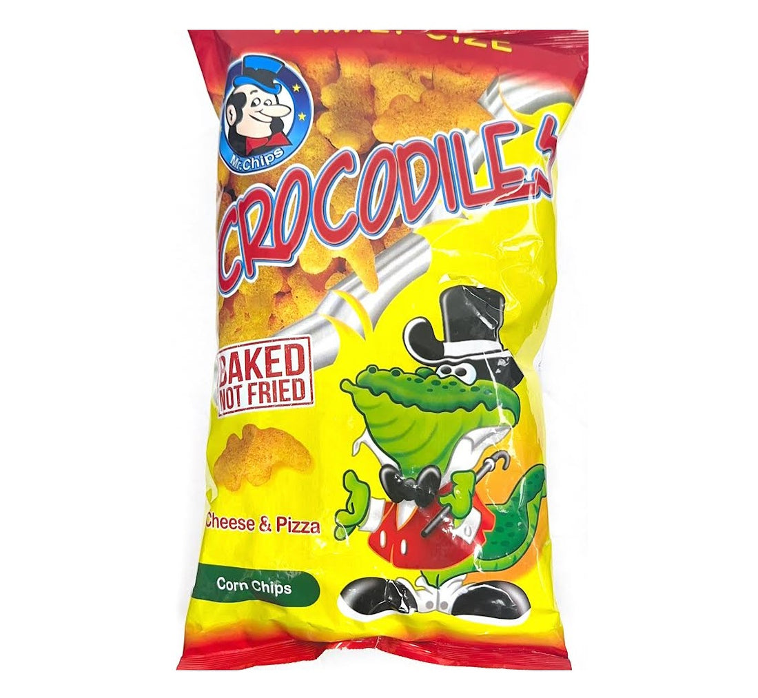Mr. Chips Crocodile Corn Puff Chips 90g